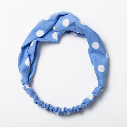 Hairband Vintage Estampada com Nó - Boutique da Beleza