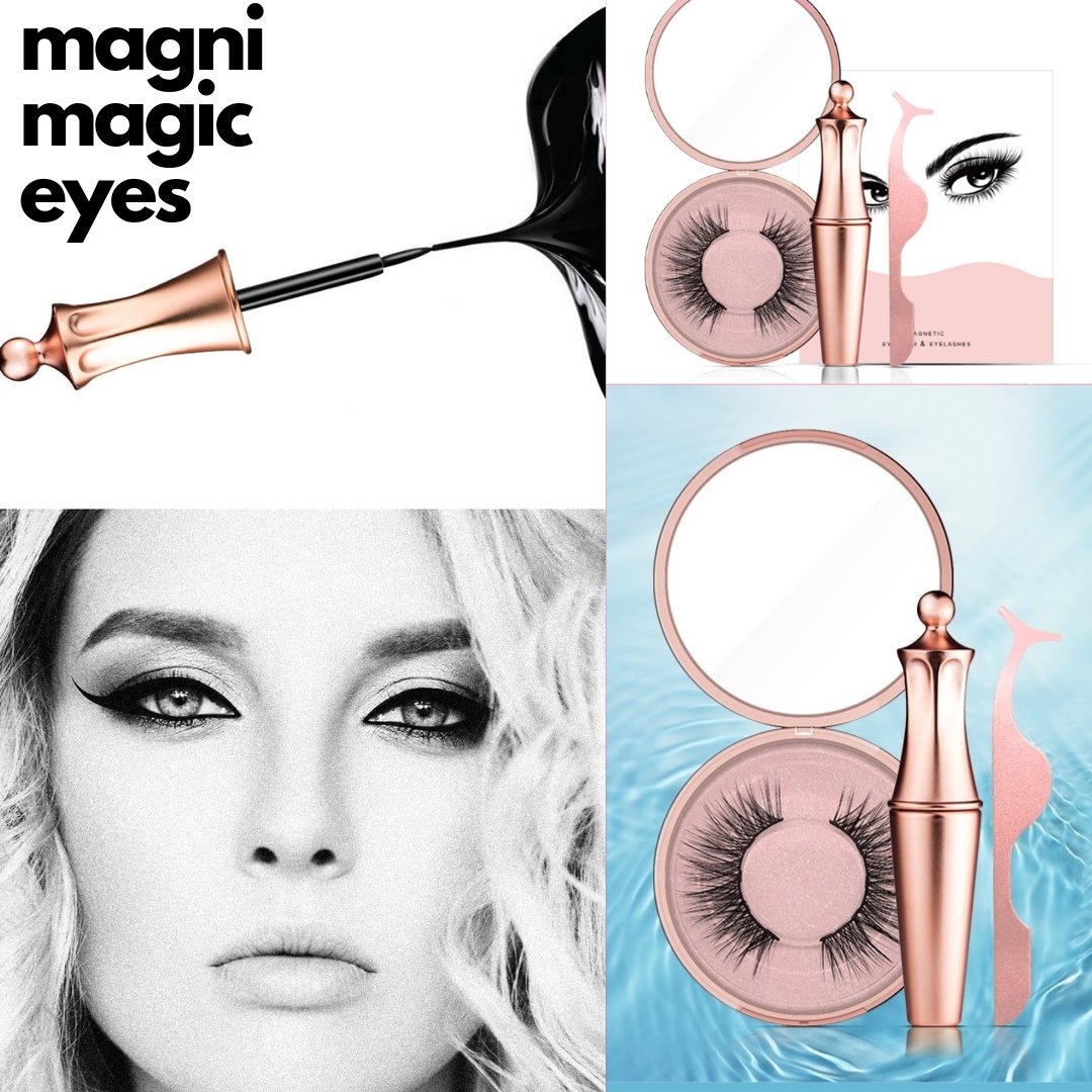 Kit Cílios e Delineador Magnéticos - Boutique da Beleza