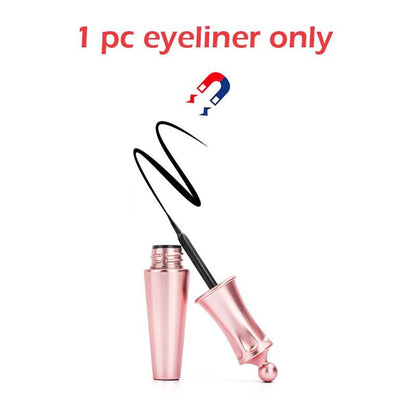 Kit delineador líquido magnético & cílios magnéticos - 3 pares! - Boutique da Beleza
