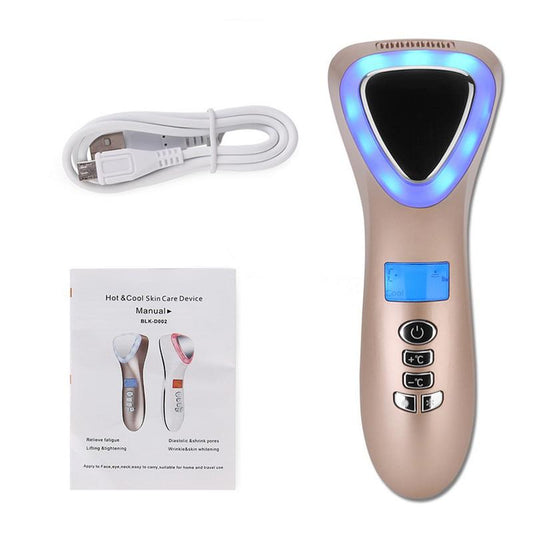 Massageador Lifting Facial Terapias Quente e Fria - Boutique da Beleza