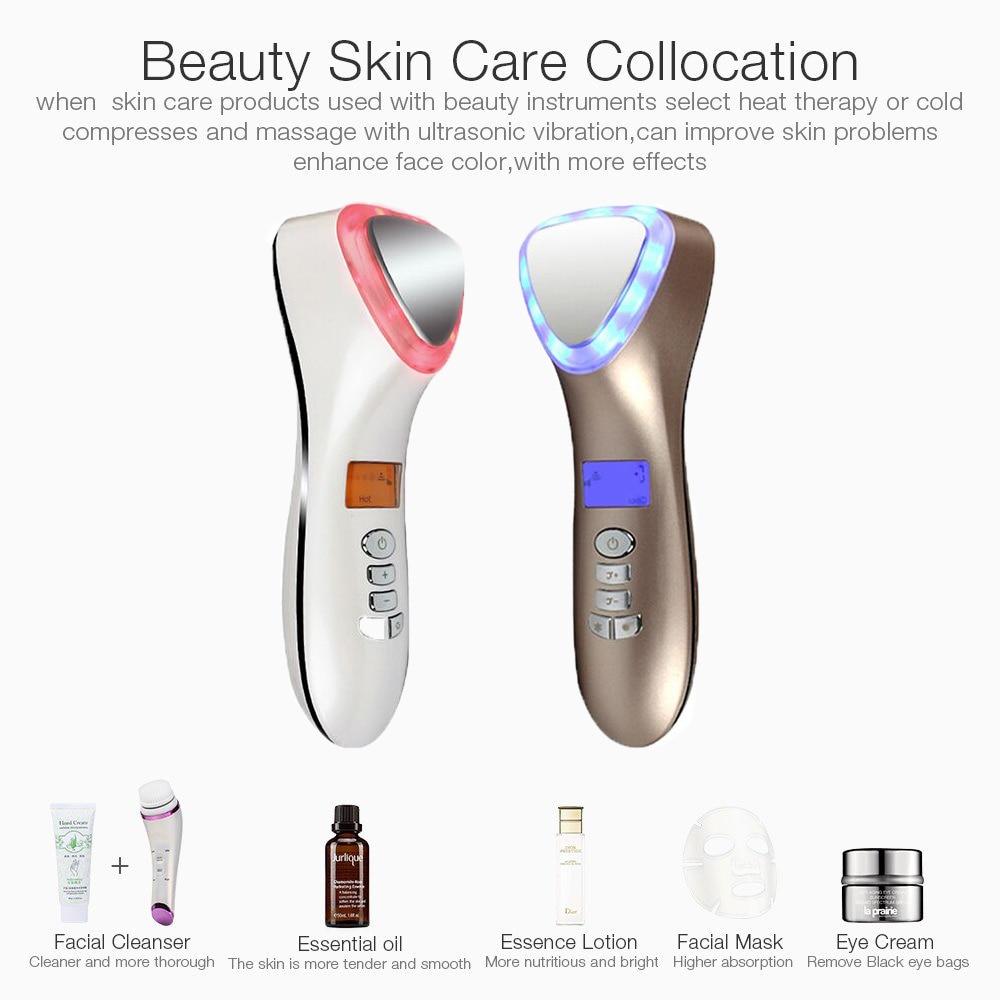 Massageador Lifting Facial Terapias Quente e Fria - Boutique da Beleza