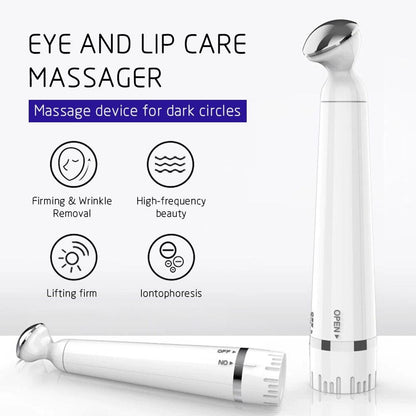 Massageador vibratório para Arredores dos Olhos - Boutique da Beleza