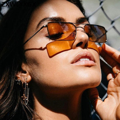 Óculos de Sol Retangular - Boutique da Beleza