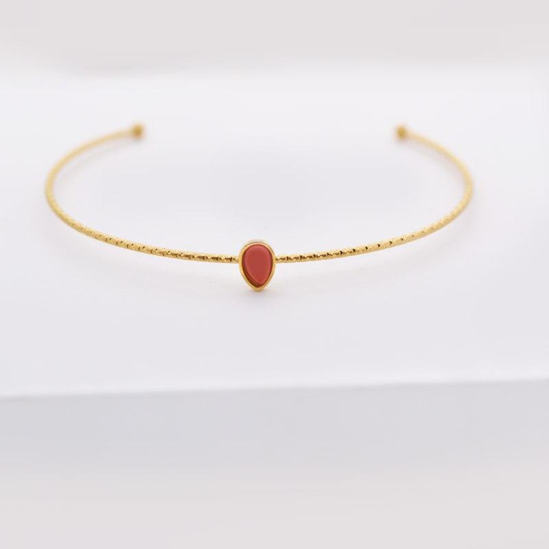 Pulseira Pedra Gota - Boutique da Beleza