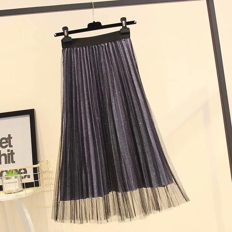 Saia Plissada Shiny - Boutique da Beleza