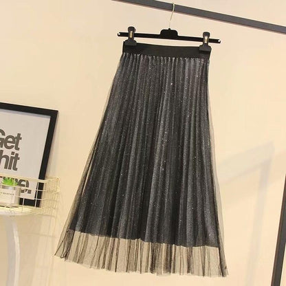 Saia Plissada Shiny - Boutique da Beleza