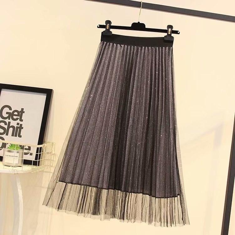 Saia Plissada Shiny - Boutique da Beleza