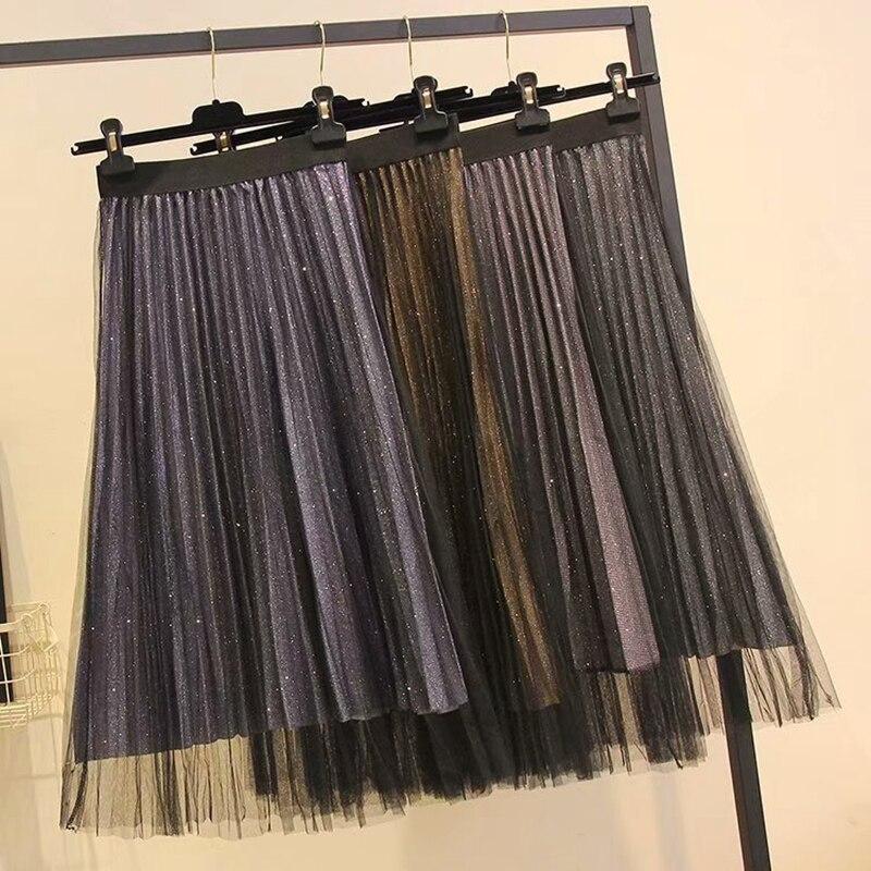 Saia Plissada Shiny - Boutique da Beleza