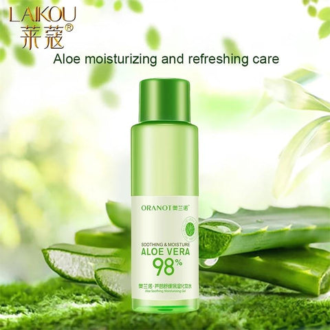 Tônico Hidratante Facial de Aloe Vera 98% - Boutique da Beleza